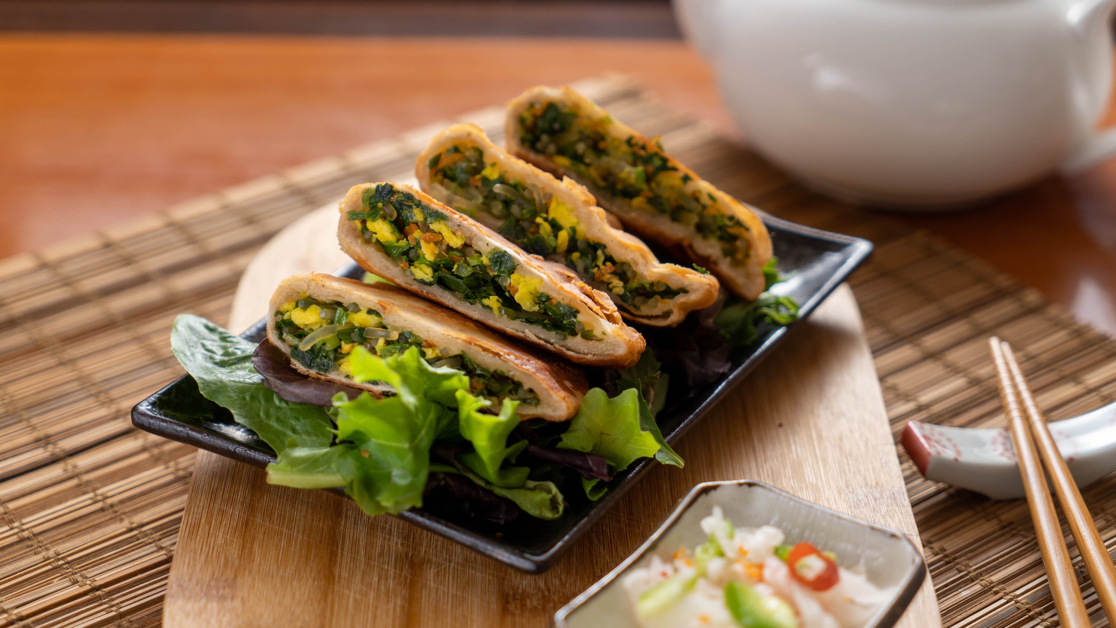 Green Chive Pancake