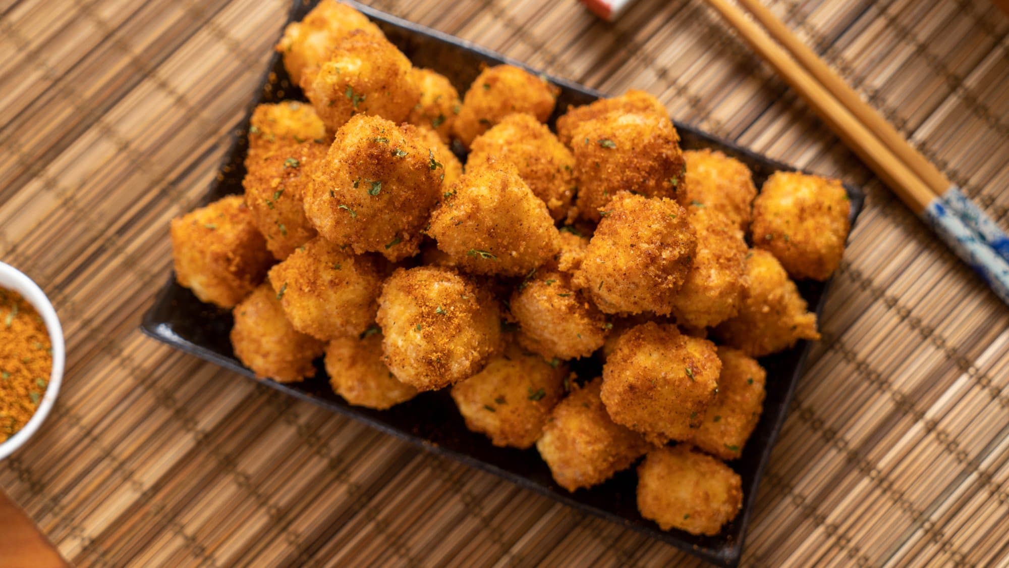 Golden Crispy Tofu