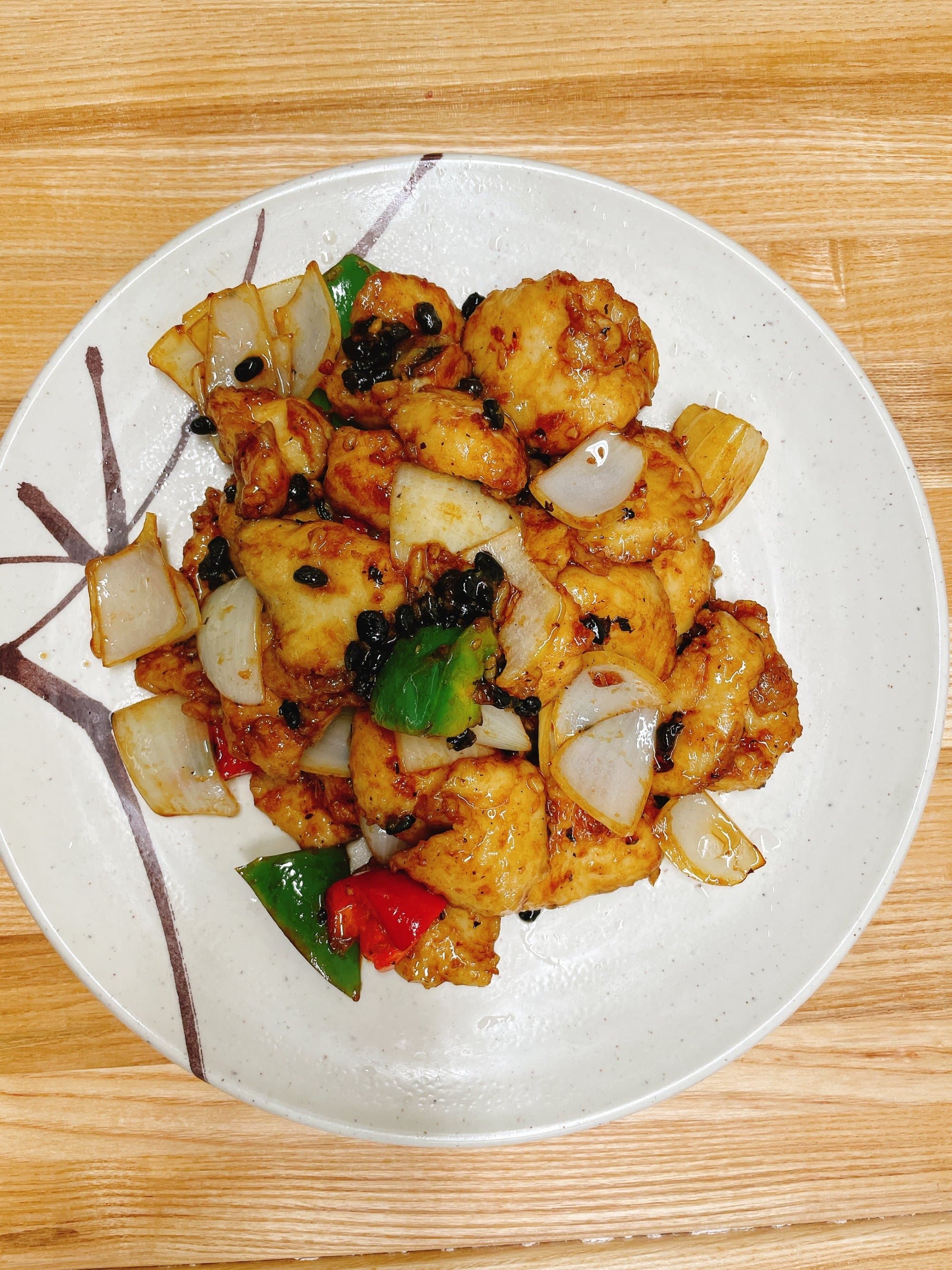 Fish Filet with Black Bean Sauce