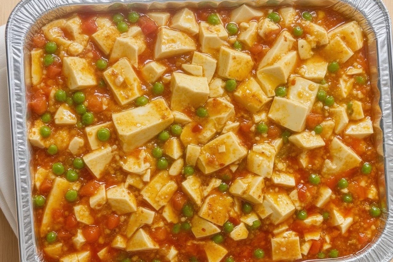 素麻婆豆腐