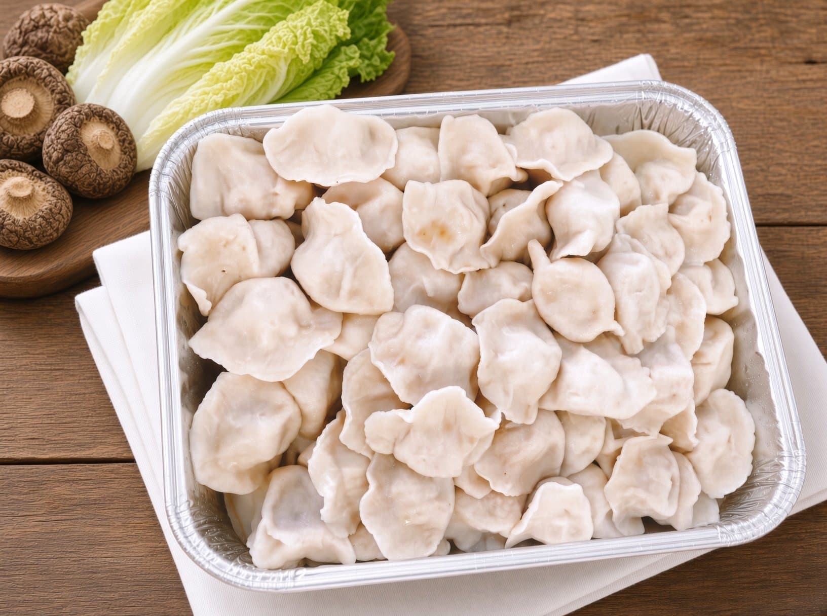 Dry Mushroom & Napa Cabbage Dumpling